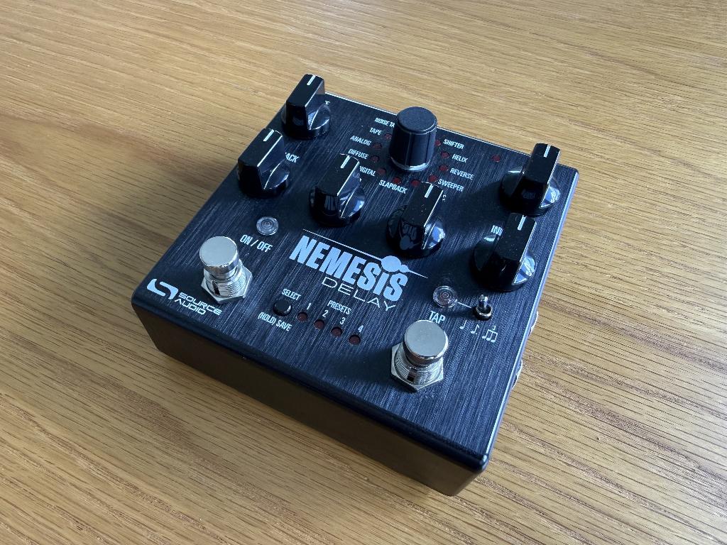 Source Audio Nemesis Dual Delay Pedaal - Zo Goed Als Nieuw, Muziek en Instrumenten, Effecten, Zo goed als nieuw, Delay of Echo