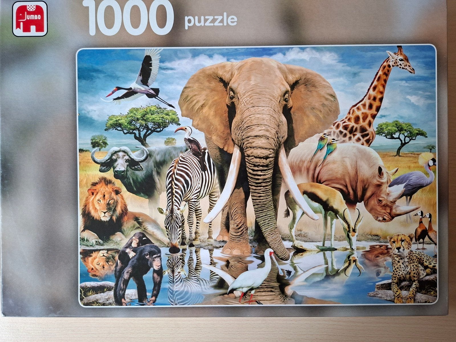 Jumbo dierenpuzzel, Ophalen, 500 t/m 1500 stukjes, Zo goed als nieuw