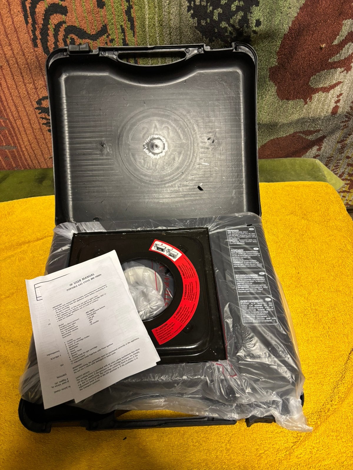 Te koop Gas stove, Ophalen of Verzenden, Zo goed als nieuw