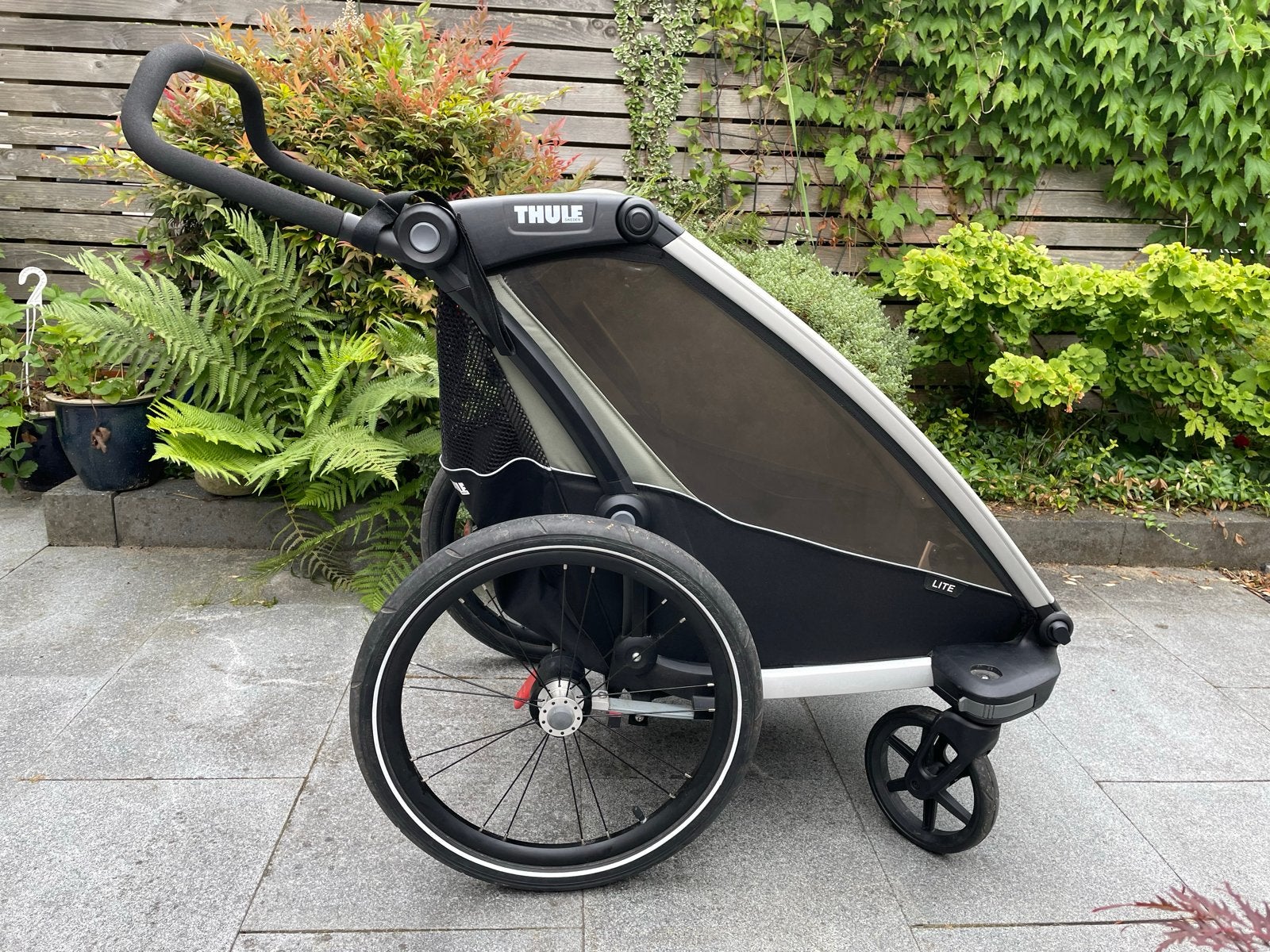 Thule Chariot Lite 1 fietskar - Zo goed als nieuw, Fietsen en Brommers, Fietsaccessoires | Aanhangers en Karren, Ophalen, Zo goed als nieuw