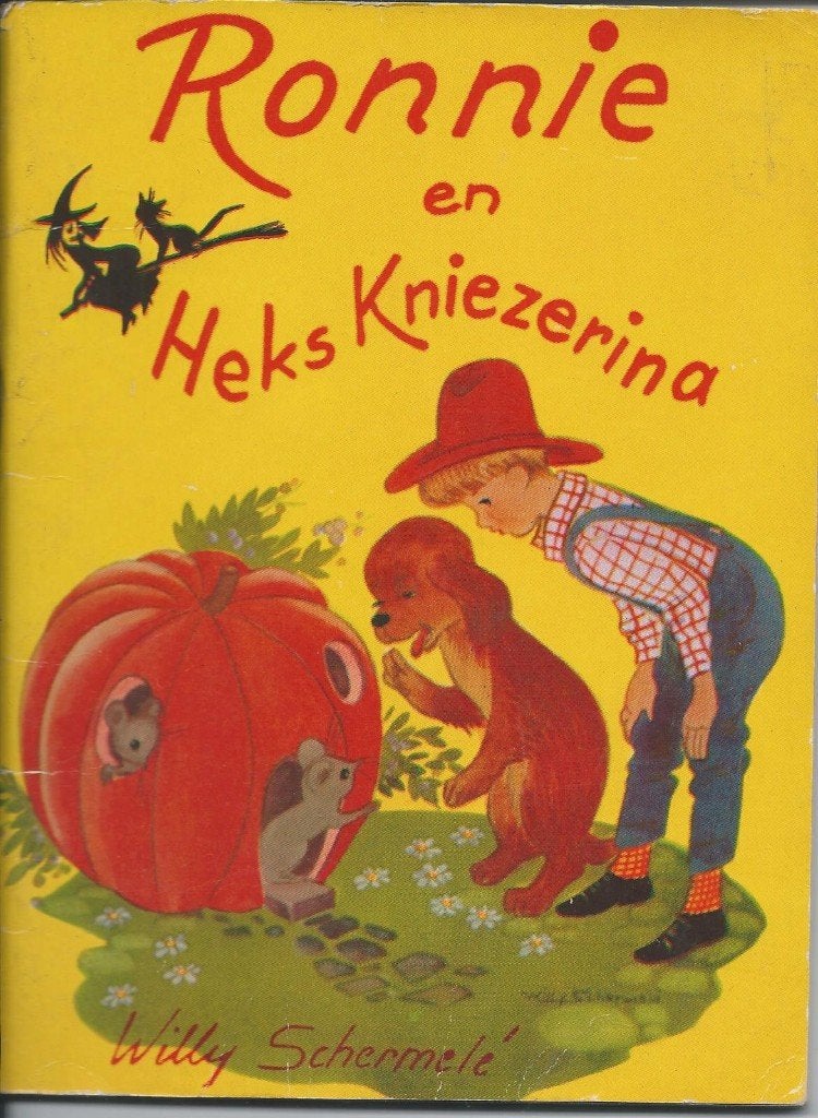 Ronnie en Heks Kniezerina  -  Willy Schermelé, Boeken, Kinderboeken | Jeugd | onder 10 jaar, Ophalen of Verzenden, Gelezen, Fictie algemeen