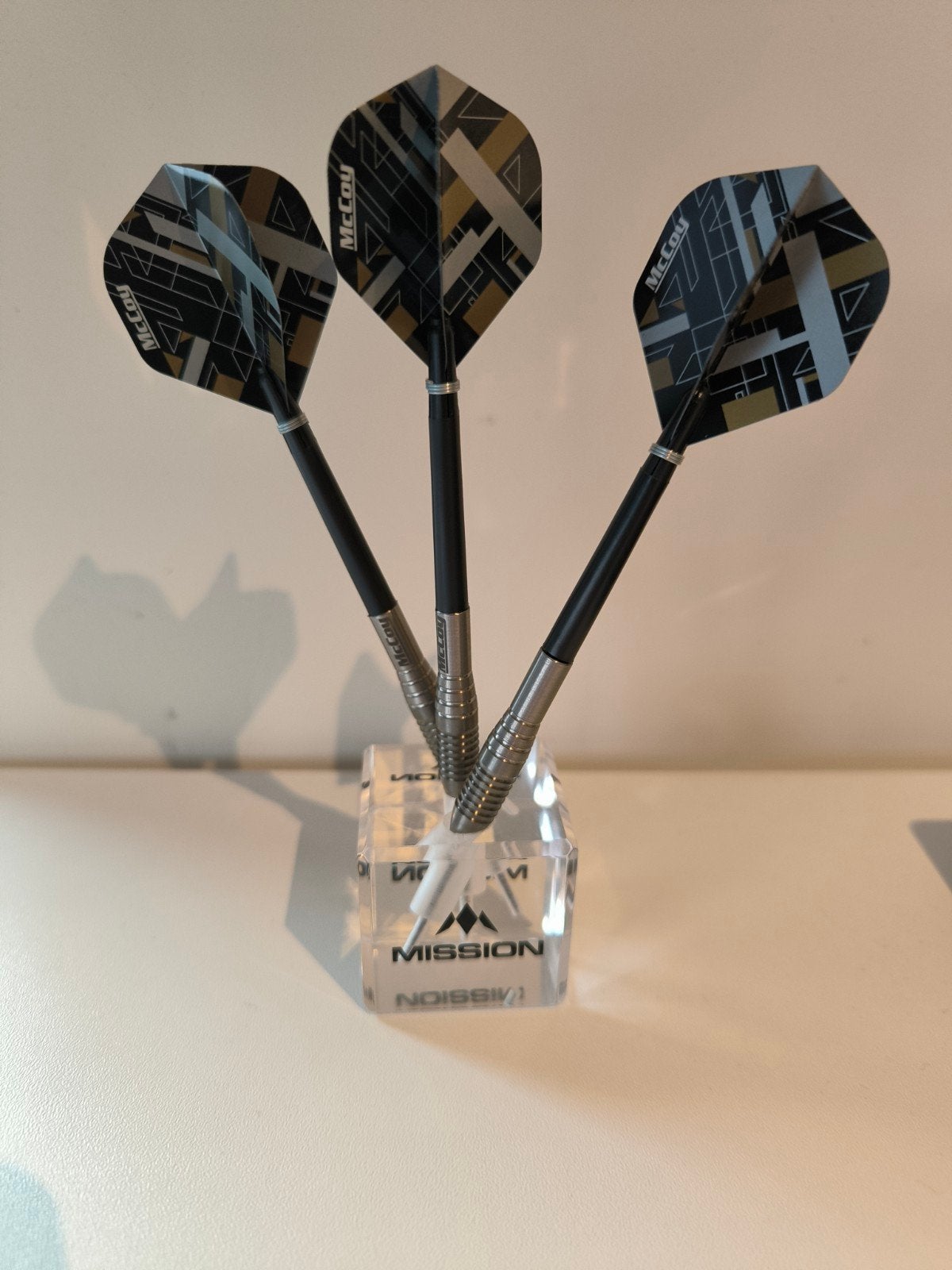 McCoy Extra Darts - Silver - 23 gram, Ophalen of Verzenden, Zo goed als nieuw, Pijlen