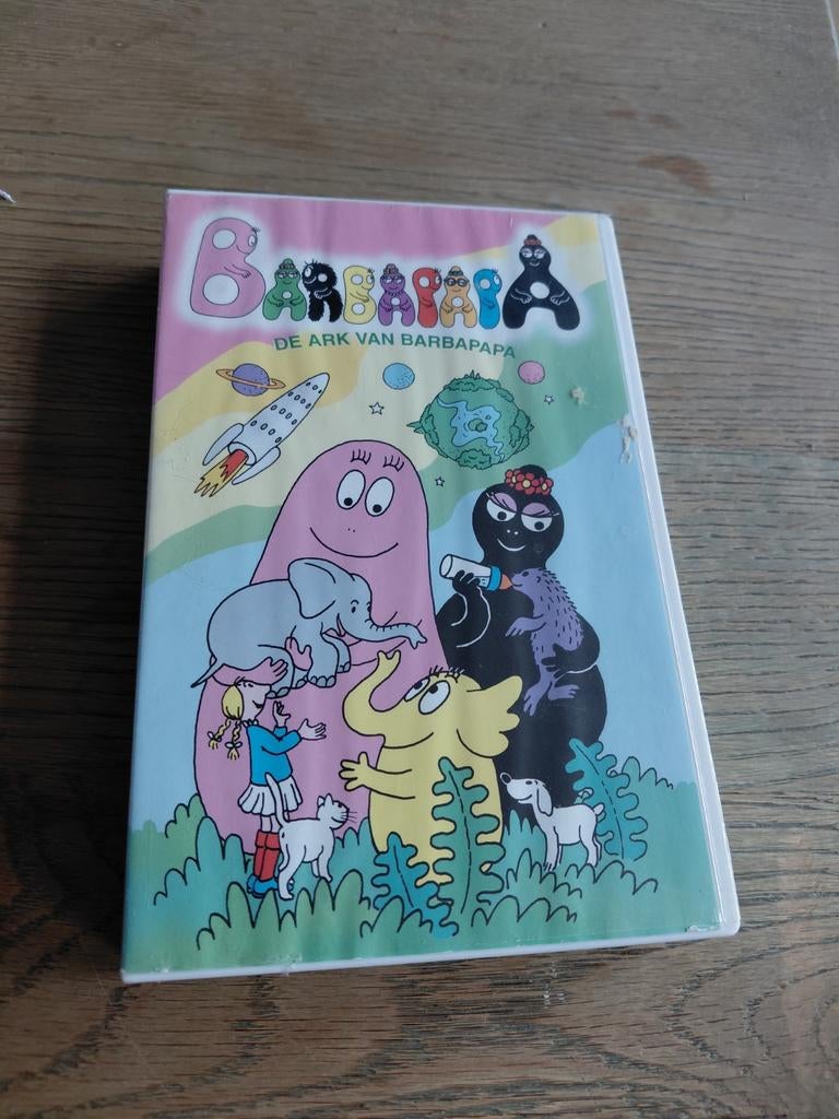 De Ark van Barbapapa videoband., Alle leeftijden, Ophalen of Verzenden, Gebruikt, Tekenfilms en Animatie