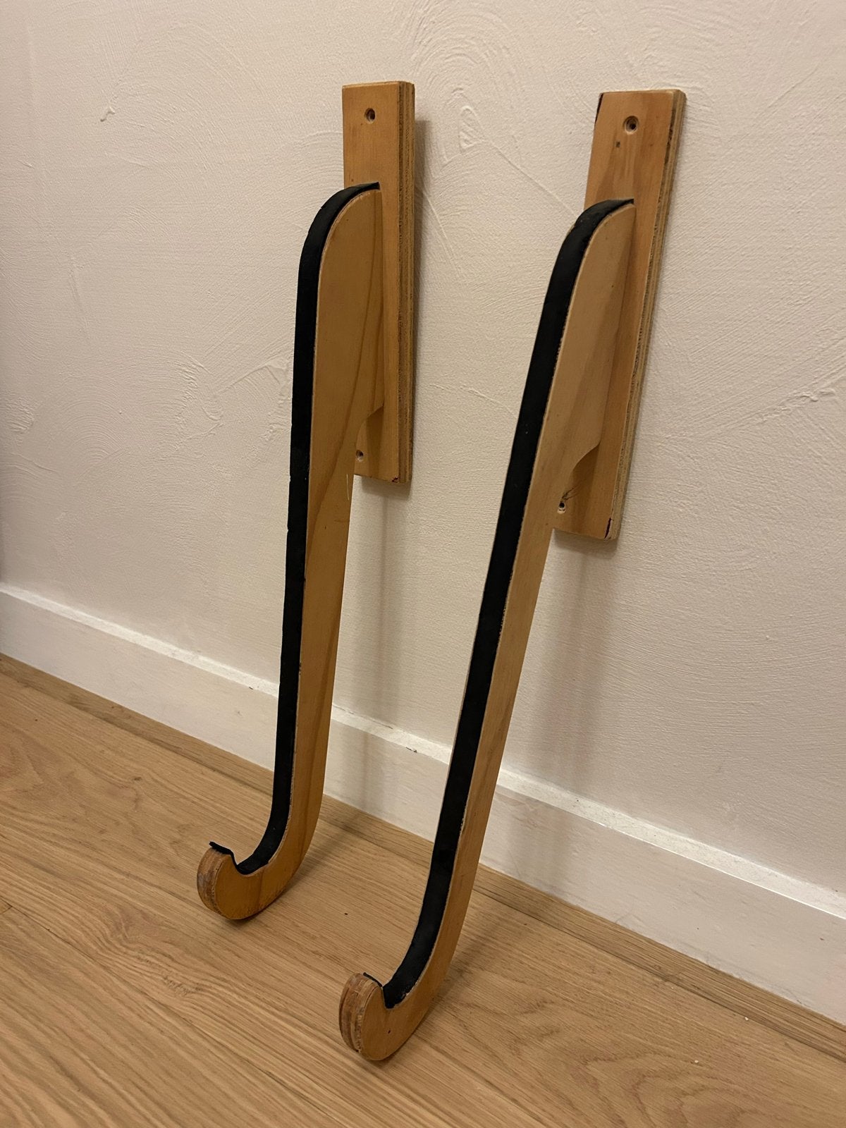 Houten surfboard  steunen- Handgemaakt, Ophalen of Verzenden, Zo goed als nieuw, Overige typen