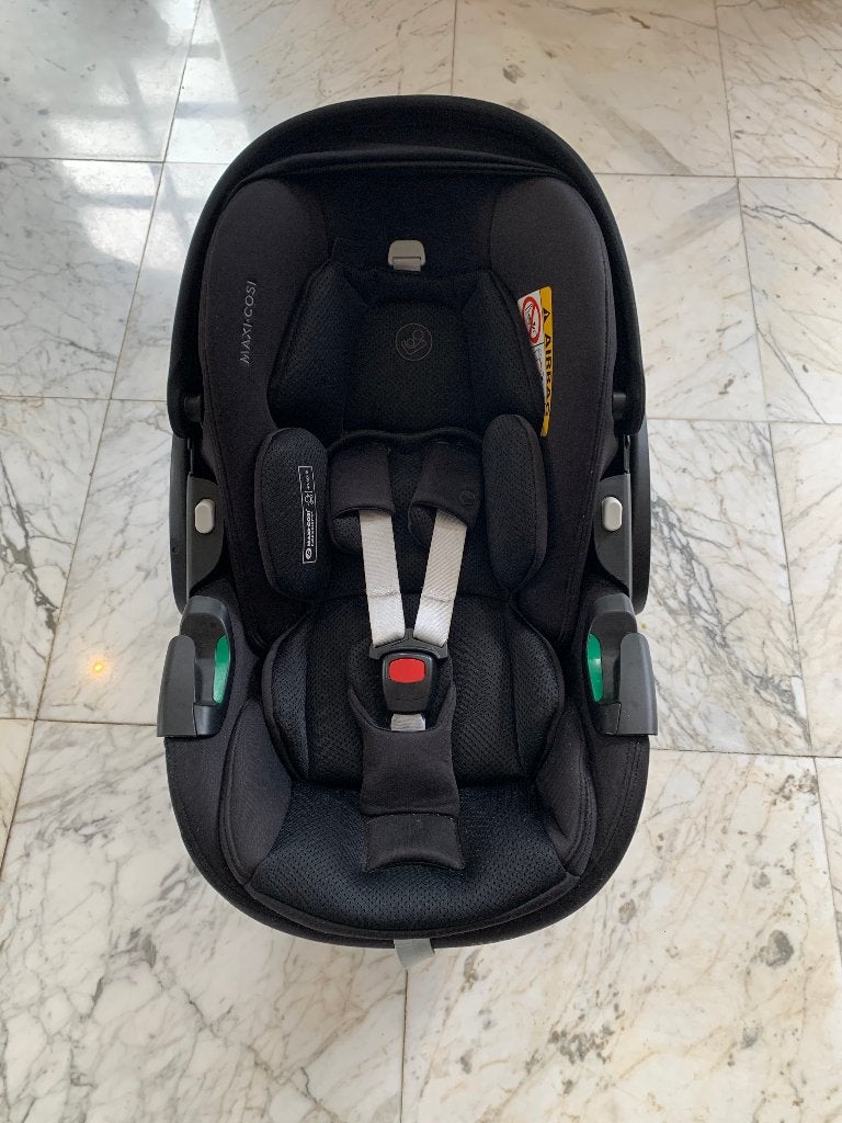 Maxi-Cosi Pebble Pro i-Size Autostoeltje + ISOFIX-base, Kinderen en Baby's, Ophalen, Afneembare rugleuning, Zo goed als nieuw
