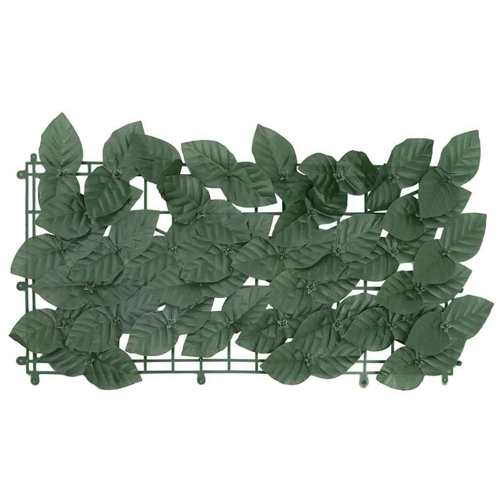 Balkonscherm met donker groene bladeren GRATIS BEZORGD!, Kunststof, 1 tot 2 meter, Verzenden, Nieuw