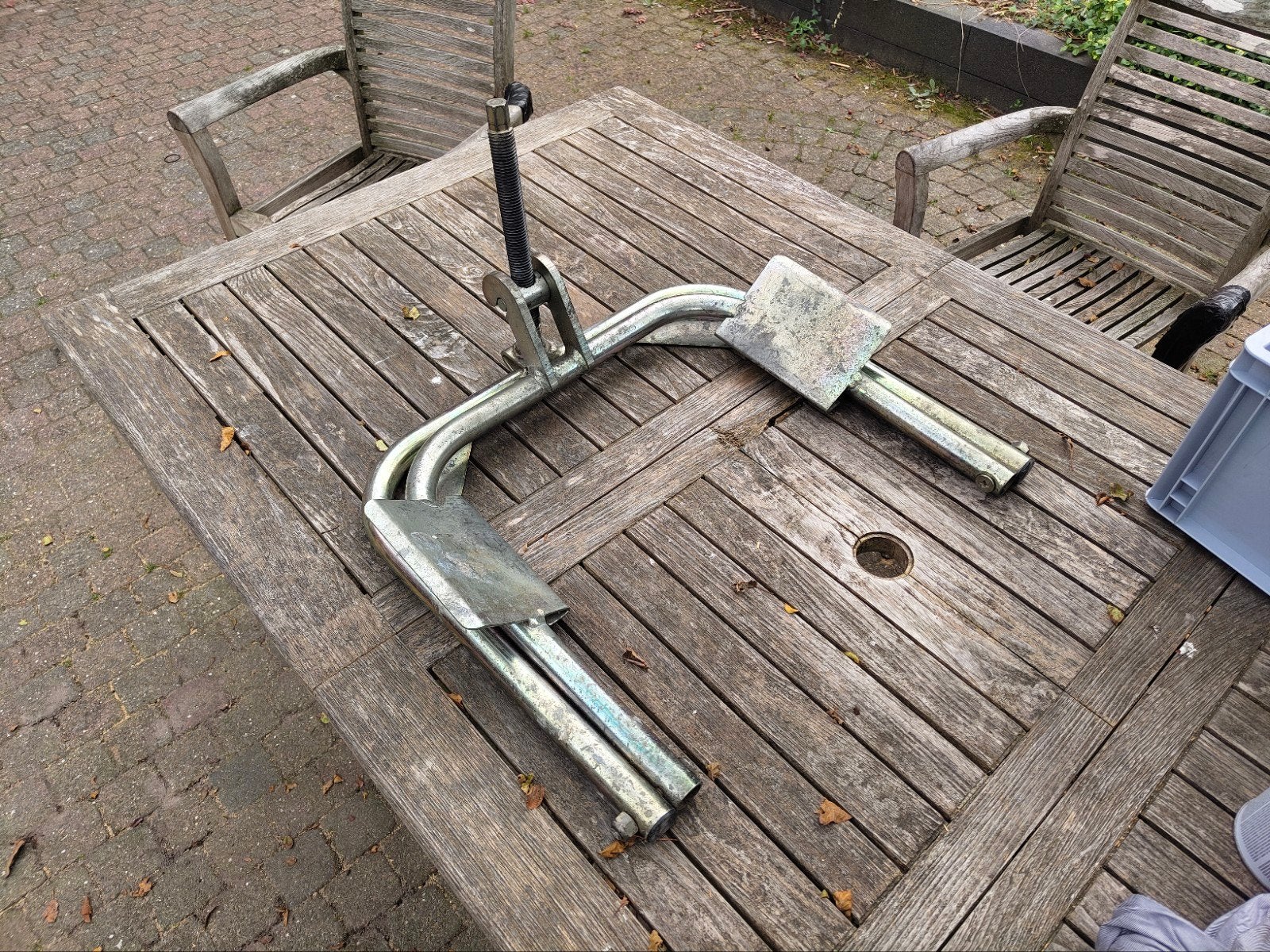 Caravan camper leveller, Ophalen, Gebruikt