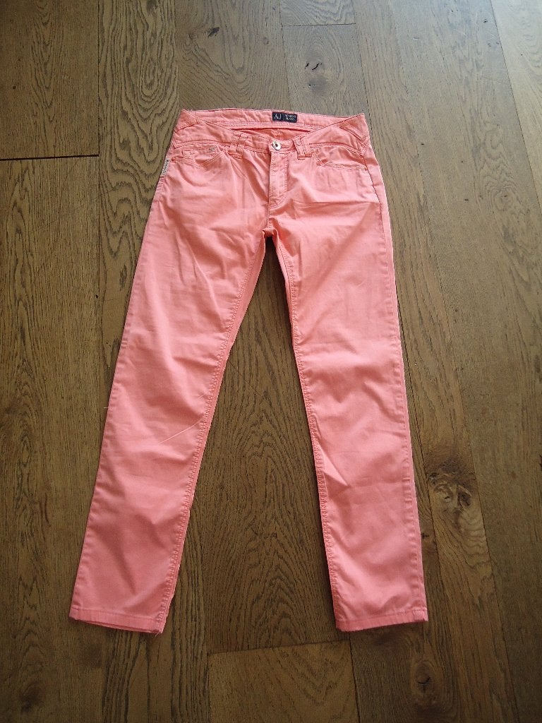Roze Armani Jeans maat 25, Armani, Overige kleuren, Ophalen of Verzenden, W27 (confectie 34) of kleiner