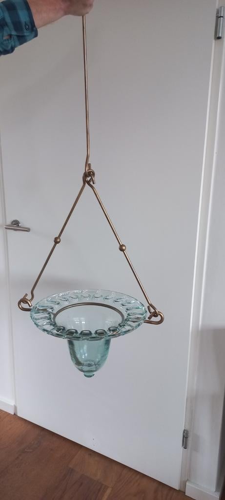 Plant Hanger Glas, Ophalen of Verzenden, Rond, Minder dan 30 cm