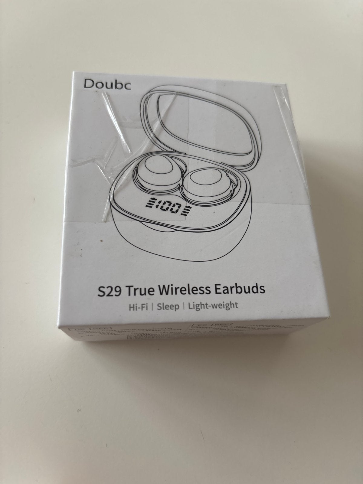 Doubc S29 True Wireless Earbuds - Hi-Fi, Sleep, Lichtgewicht, Overige merken, In-ear, Bluetooth, Nieuw