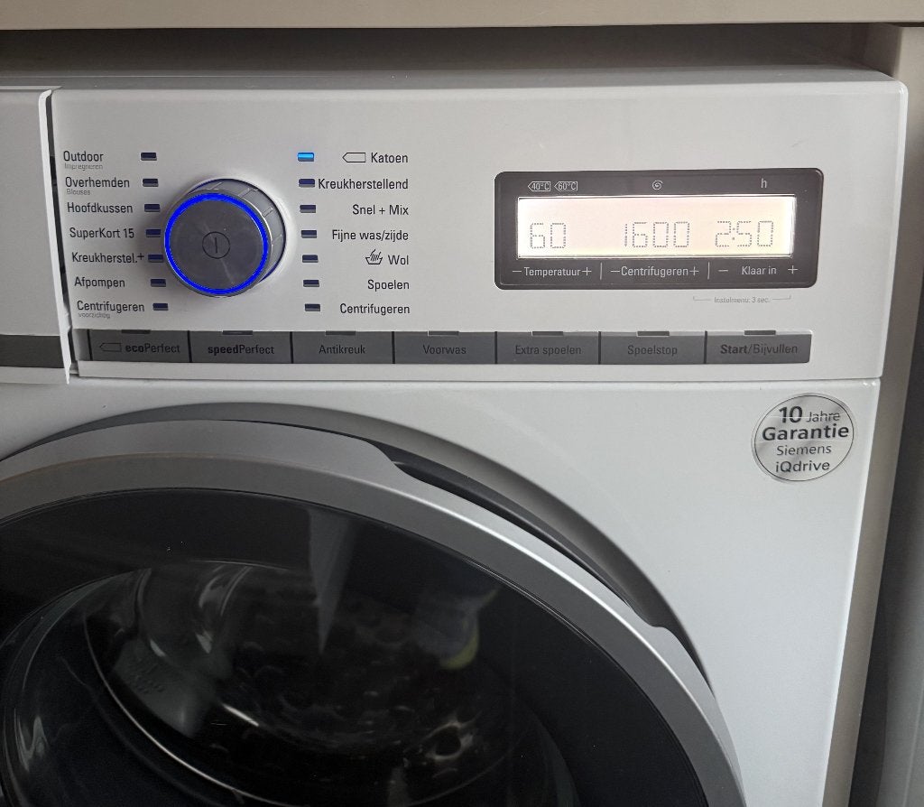 Foto 4 van Siemens iQ800 wasmachine en droger