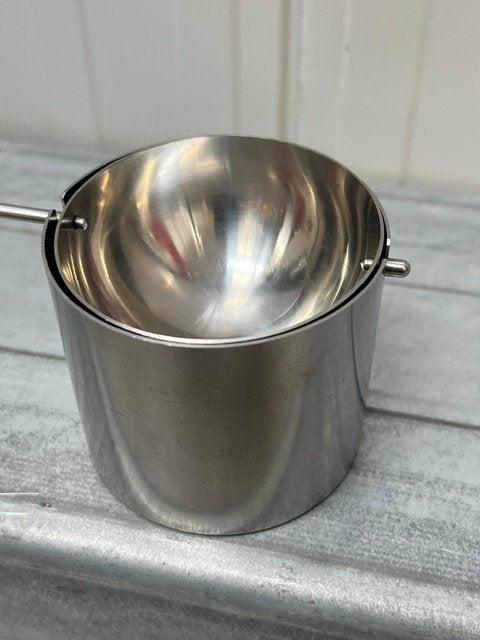 Stelton Cylinda asbak Arne Jacobsen design vintage, Vintage, Gebruikt, ., Ophalen of Verzenden