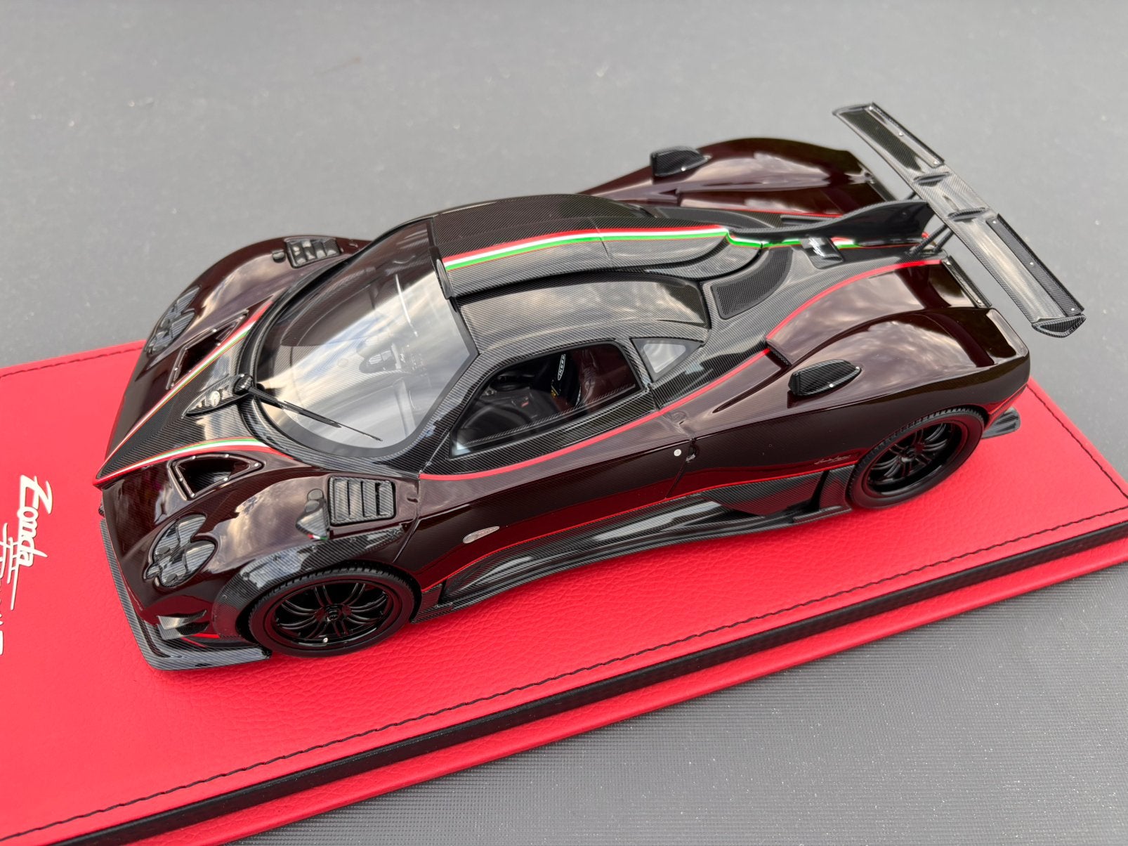 Pagani Zonda Fantasma Evo CARBON Peako 1:18 ! C4F, Overige merken, ., Peako, Nieuw