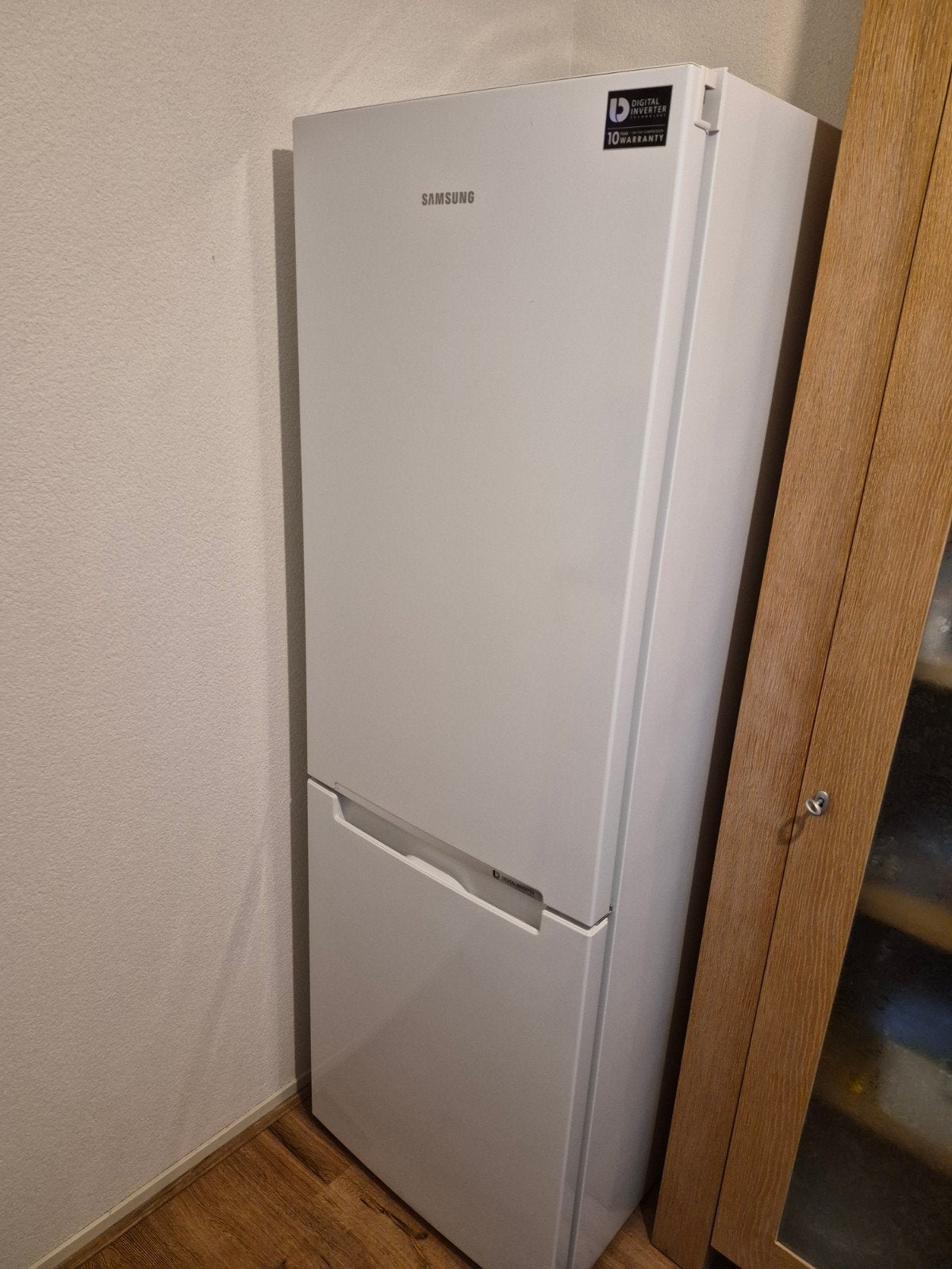 Samsung Koel-vriescombinatie - Zo goed als nieuw, Ophalen, 200 liter of meer, 60 cm of meer, Met aparte vriezer