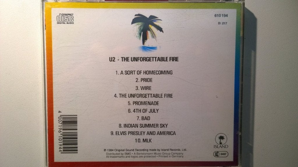 U2 - The Unforgettable Fire, Ophalen of Verzenden, Zo goed als nieuw, Poprock, Album