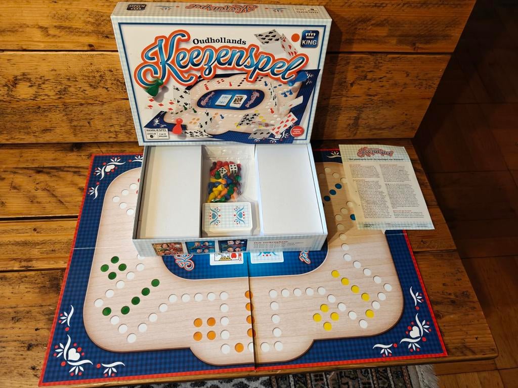 7 X Keezenspel., Hobby en Vrije tijd, Gezelschapsspellen | Bordspellen, Nieuw, King., King., Clown Games.