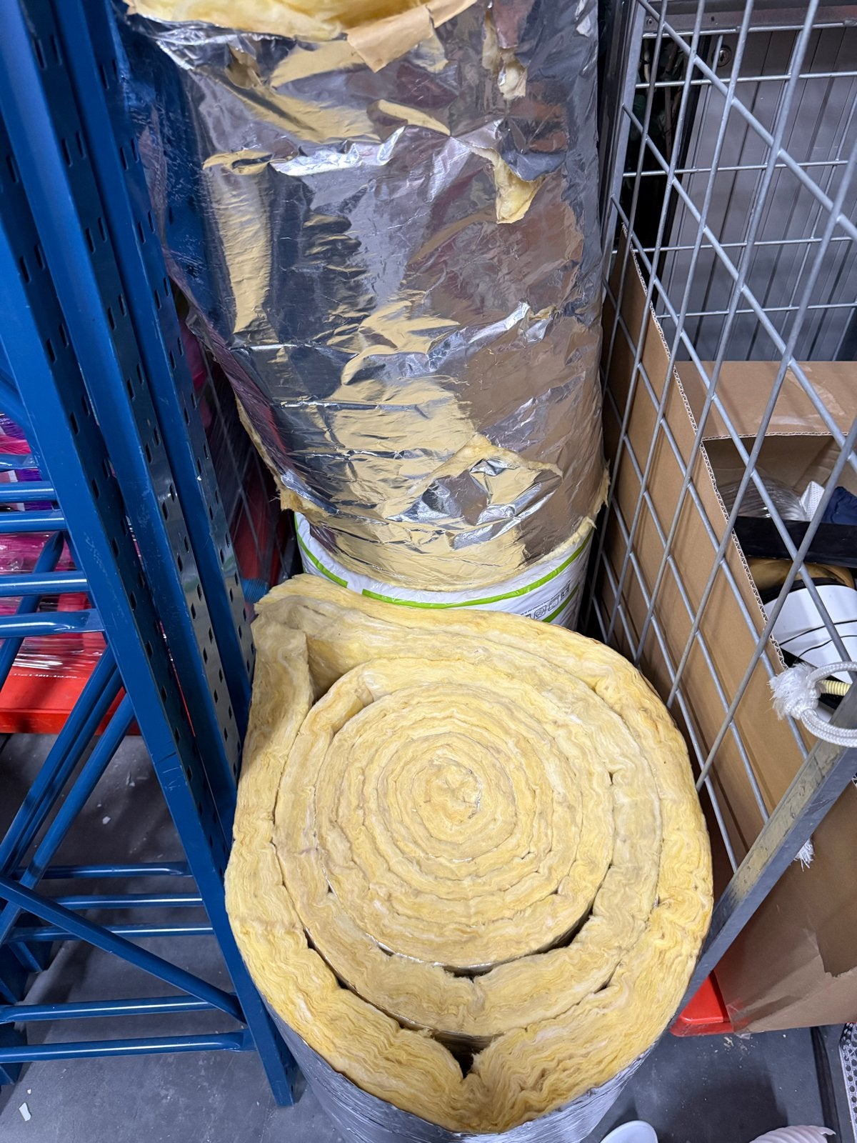 Glaswol isolatierol 3 pakken - Nieuw en ongebruikt, Ophalen, Nieuw, 5 tot 10 m², Vloerisolatie