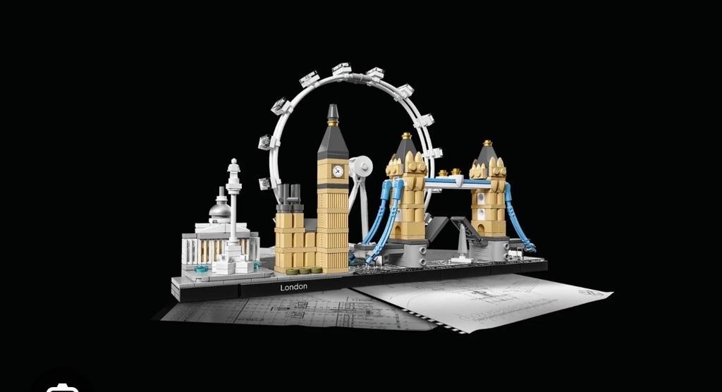 Lego Architecture 21034 London Skyline - Zo goed als nieuw, Ophalen of Verzenden, Zo goed als nieuw, Complete set, Lego