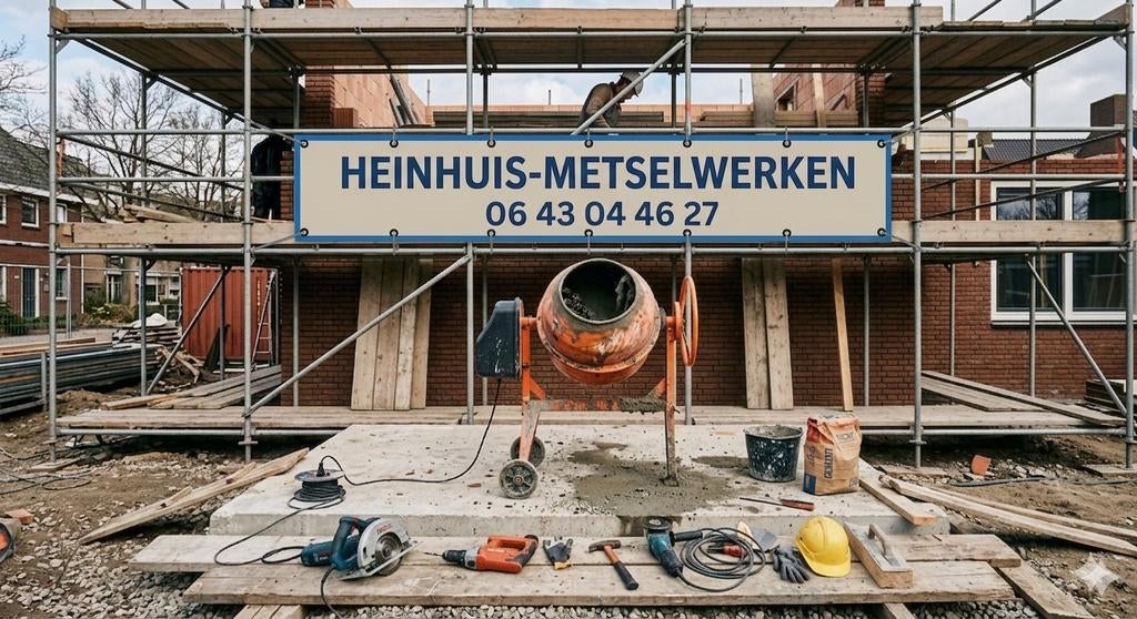 Metselaar nodig?