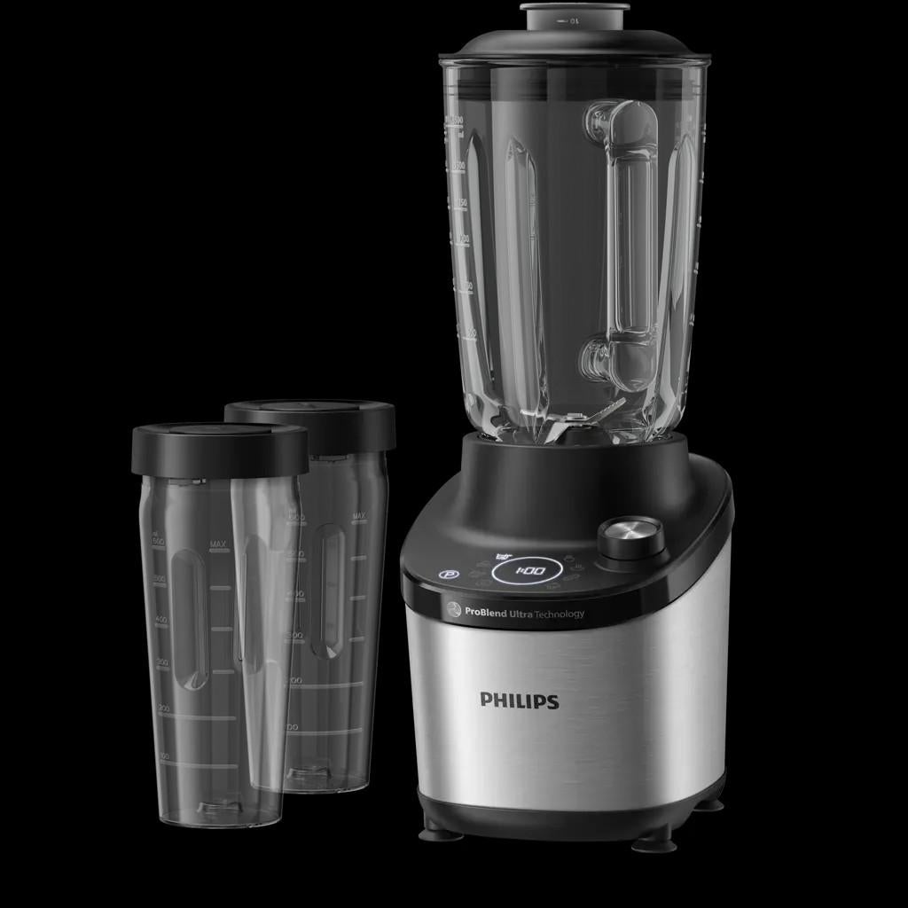 Philips HR3760/10 High-speed blender 7000-serie met 1 beker, Ophalen of Verzenden, Zo goed als nieuw, Blender