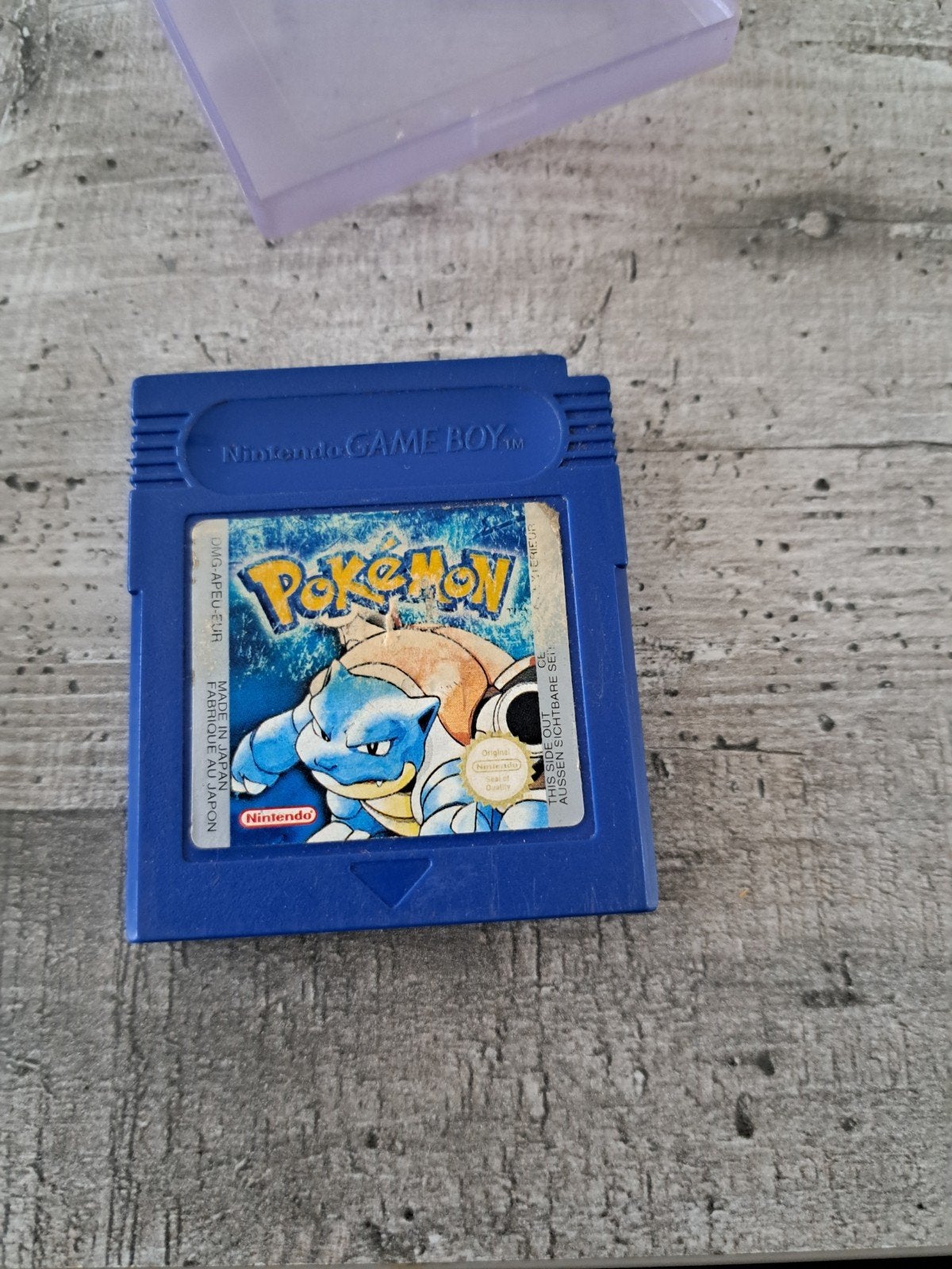 Pokémon Blue Version Game Boy - Klassieke RPG, Gebruikt, 1 speler, Ophalen of Verzenden, Role Playing Game (Rpg)