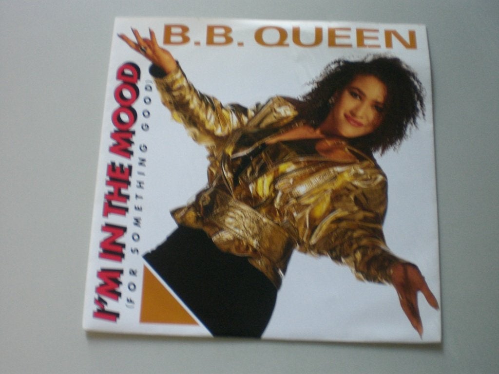 B.B.QUEEN - i'm  in the mood -  vinyl 7", Gebruikt, 1990 - 1999, 7 inch, Single