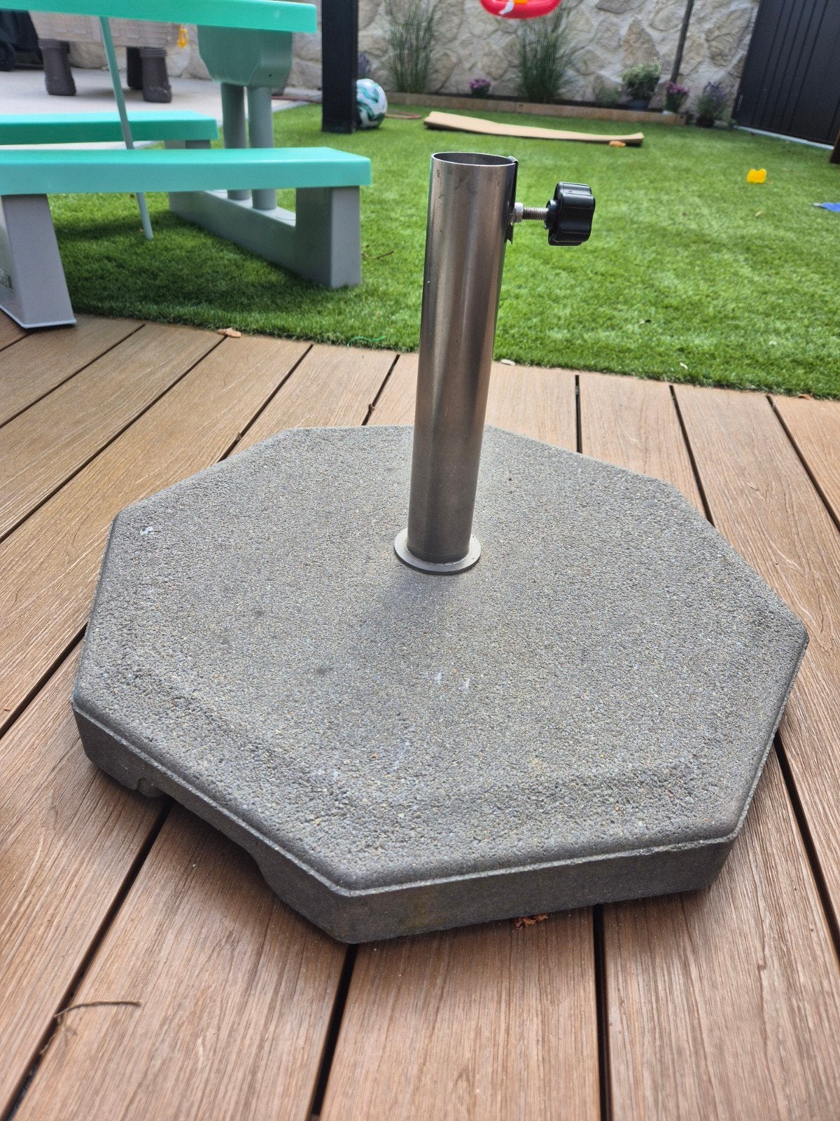 Stevige parasolvoet van beton, Tuin en Terras, Parasols, Parasolvoet, Minder dan 1 meter, Ophalen