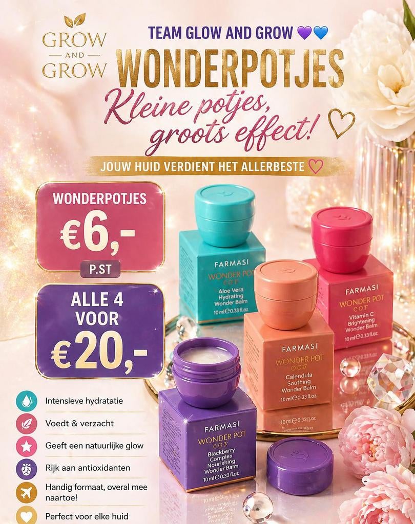 Wonder potjes, Ophalen of Verzenden, Nieuw