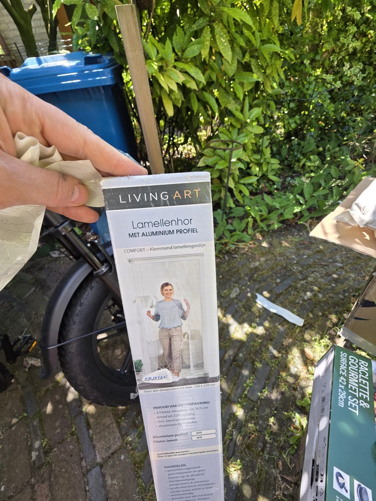 Living Art Lamellenhor met aluminium profiel, Doe-het-zelf en Verbouw, Deuren en Horren, Ophalen of Verzenden