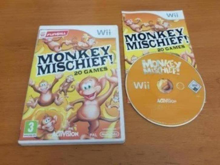 Wii | Monkey Mischief, Muziek, Gebruikt, Ophalen of Verzenden, 3 spelers of meer