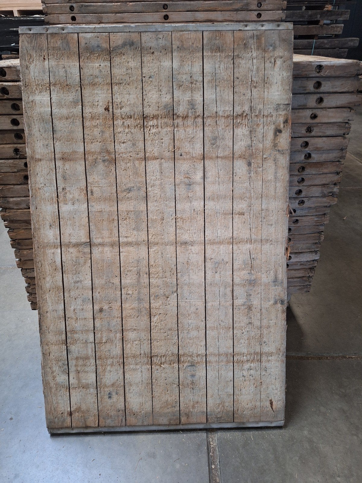 grenen  steenschotten  85x135cm vloer vlonder, Ophalen of Verzenden, Velsenstraat  2, Info@kanzohandelsonderneming.nl, Hout