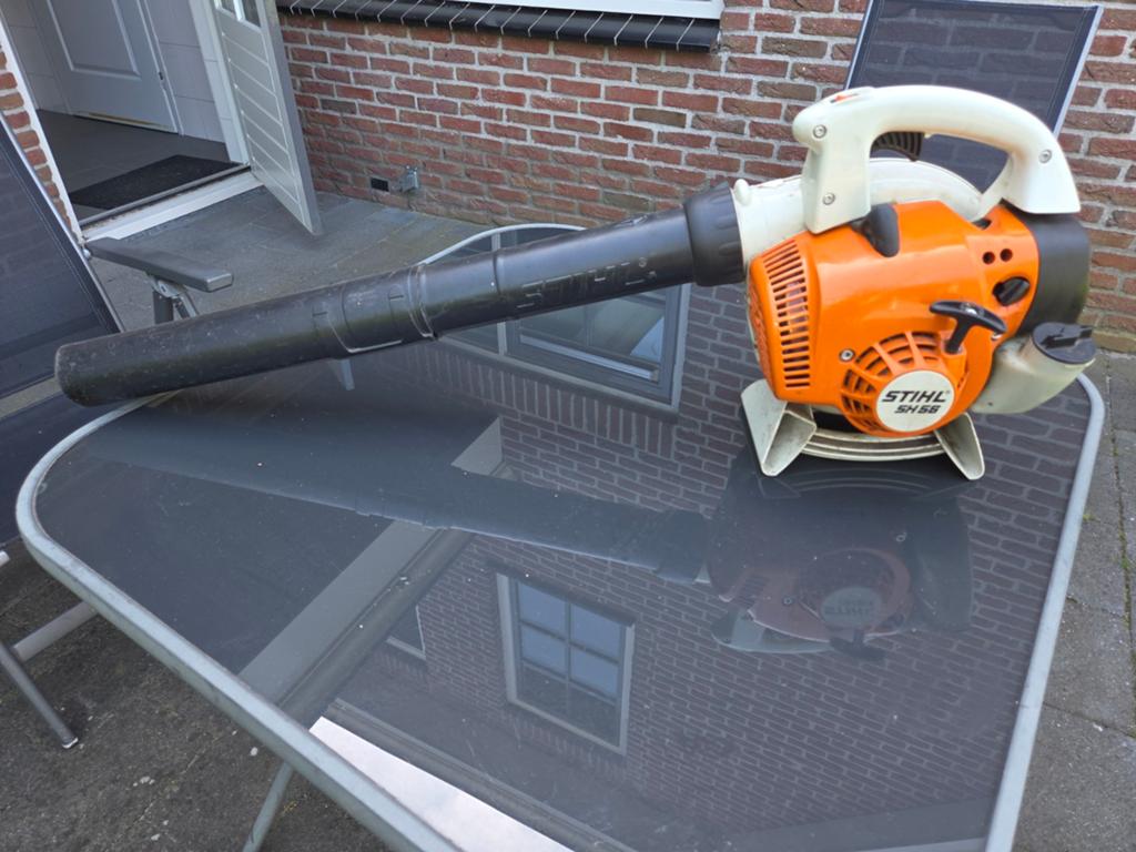 Bladblazer stihl sh56, Ophalen, Gebruikt, Benzine
