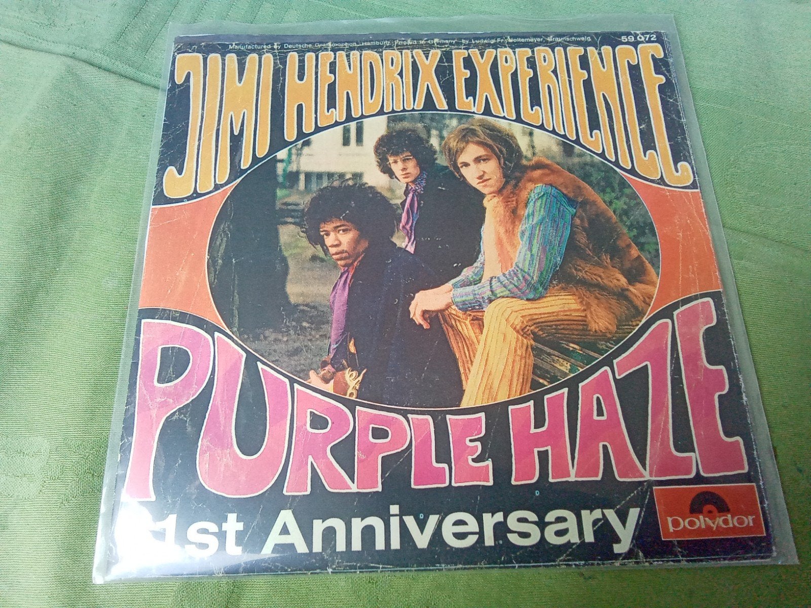 Jimi Hendrix.            Purple Haze, Verzenden, Gebruikt, 7 inch, Pop