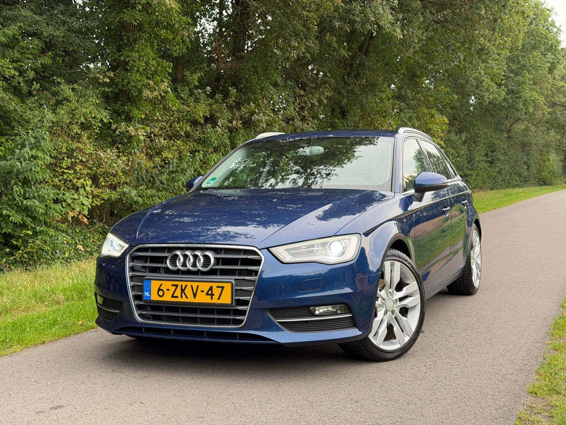 Audi A3 Sportback 1.4 TFSI CoD Ambition Pro Line S | Cruise, Stof, Gebruikt, 150 pk, Blauw