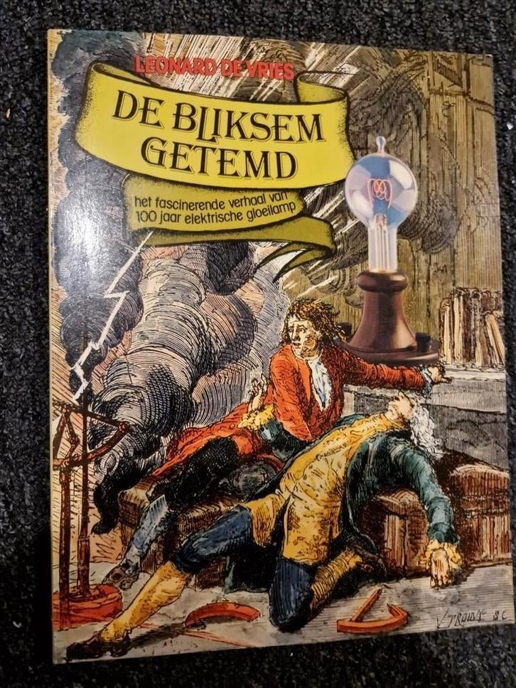 De Bliksem Getemd - Leonard de Vries, Ophalen of Verzenden, Zo goed als nieuw, Elektrotechniek, Leonard de Vries
