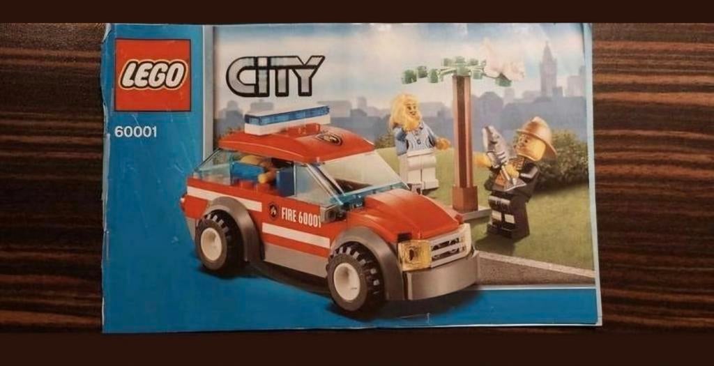 Lego City 60001
Brandweer commandant, Ophalen of Verzenden, Zo goed als nieuw, Overige merken