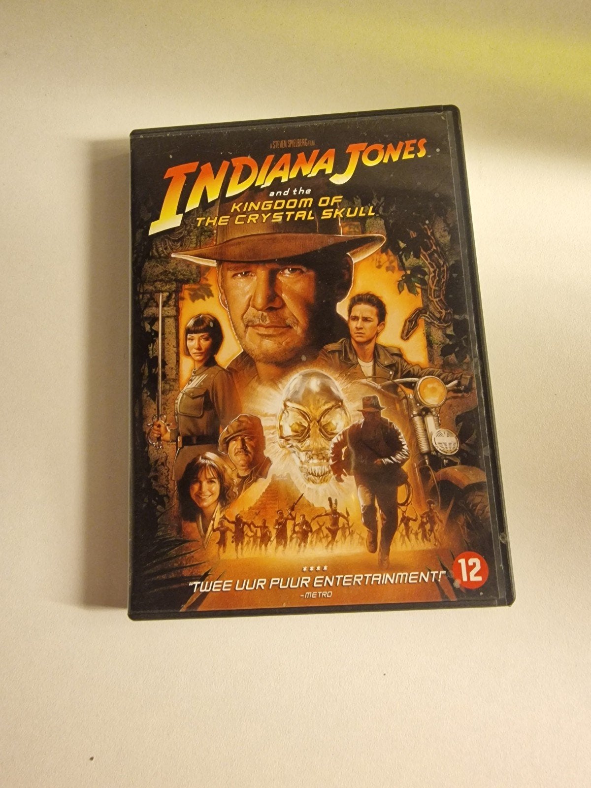 Indiana Jones and the Kingdom of the Crystal Skull DVD, Nederlands, Actiethriller, Ophalen of Verzenden, Vanaf 12 jaar