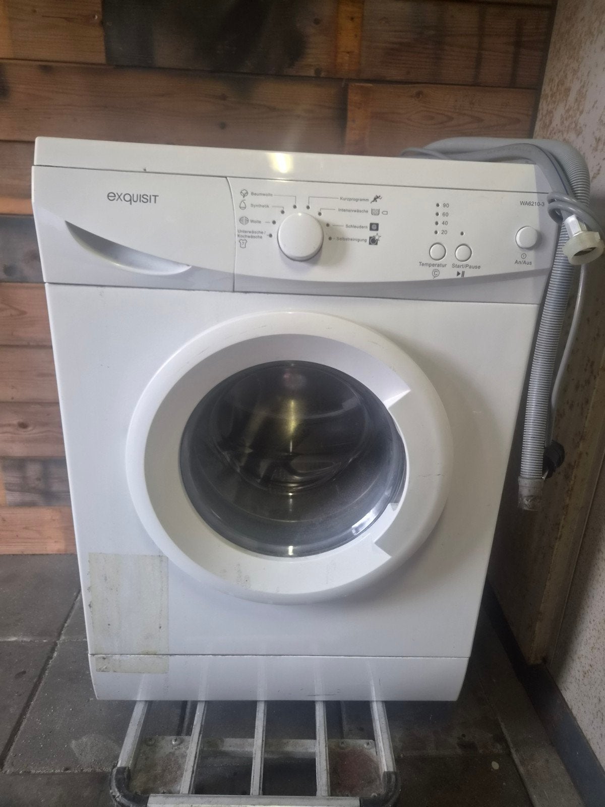 Goedwerkende Exquisit wasmachine - nooit problemen gehad, Ophalen of Verzenden, Gebruikt, Voorlader