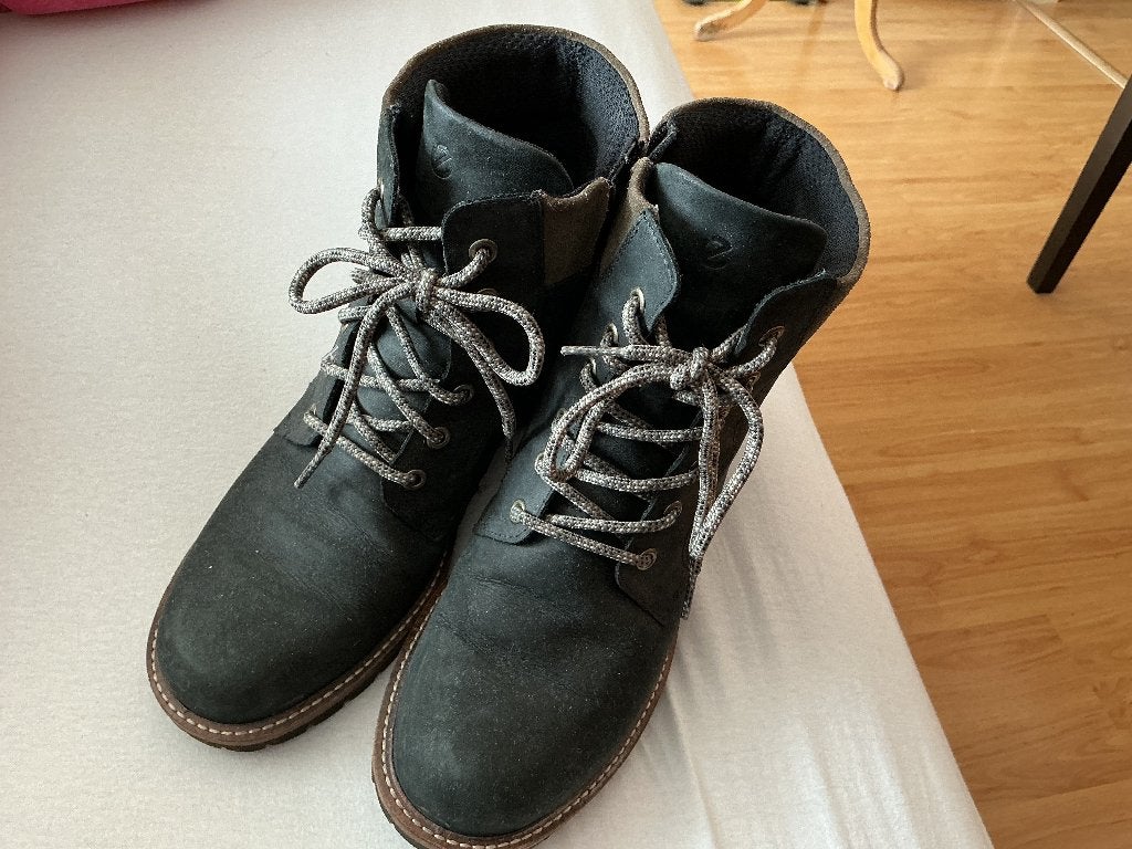Zwarte enkellaarsjes van Ecco. Maat 40, Kleding | Dames, Ecco, Zwart, Lage of Enkellaarzen, Ophalen of Verzenden