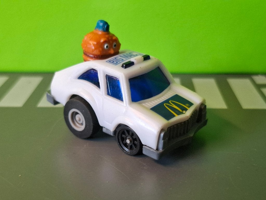 McDonalds Fast Macs - Big Mac Police car 1987 [wit] 2, Verzamelen, Ophalen of Verzenden, Gebruikt, Overige typen
