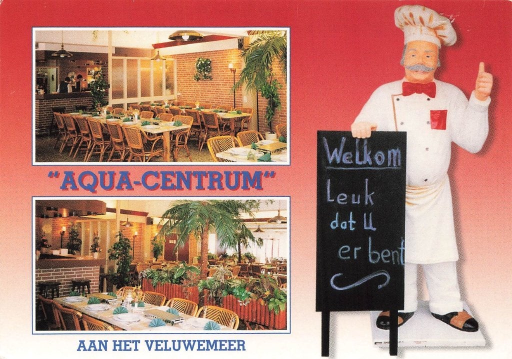 Aqua-Centrum aan het Veluwemeer, Biddinghuizen, Ophalen of Verzenden, 1980 tot heden, Ongelopen, Flevoland