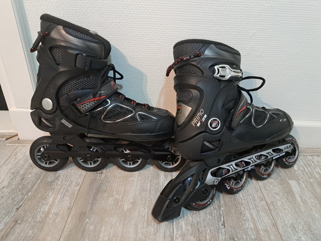Skeelers - Fila - maat 43, Sport en Fitness, Skeelers, Gebruikt, Inline skates 4 wielen, Overige merken, Dames, Heren, Ophalen of Verzenden
