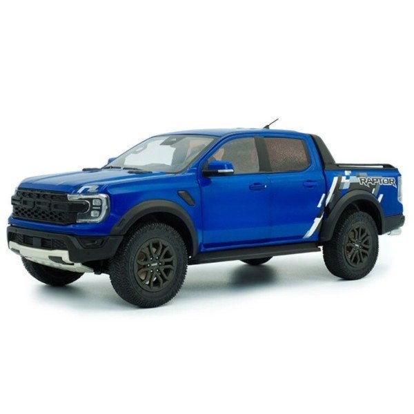 Ford Ranger Raptor 2024 Blauw Modelauto 1/18 Solido, Solido, Auto, Solido, Nieuw