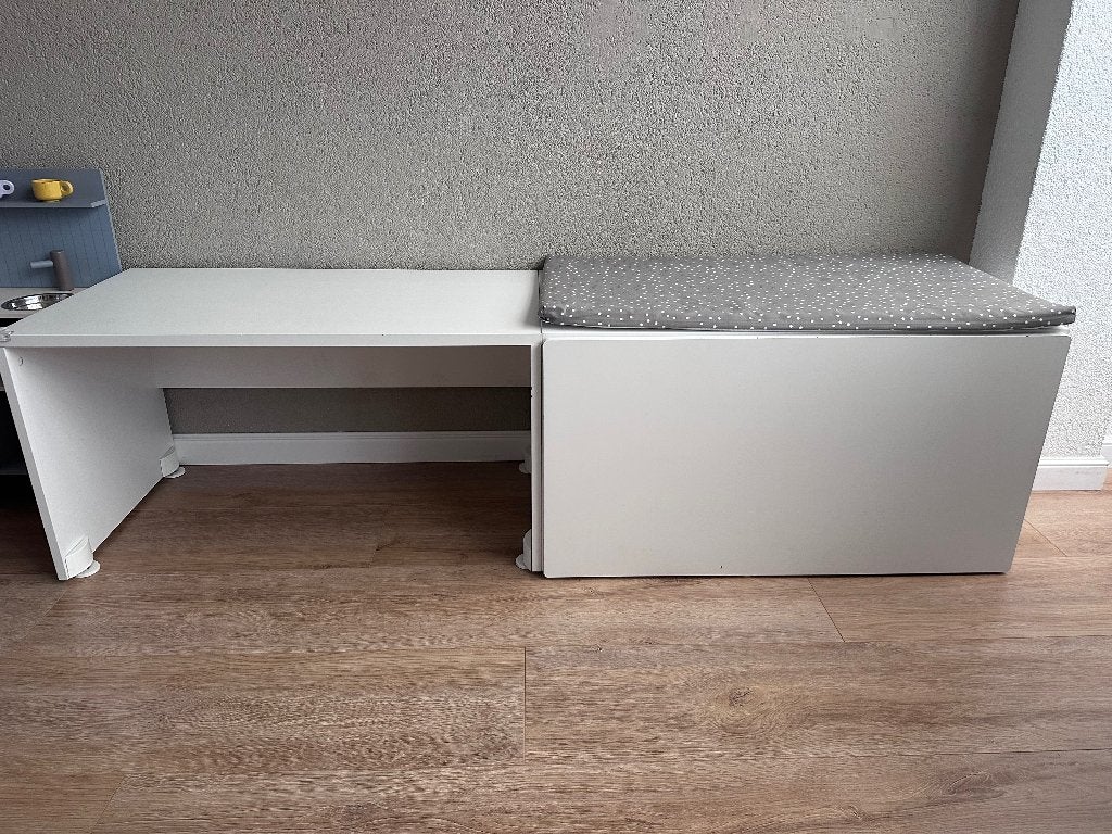 Smastad Kist en bank, Ophalen, Gebruikt, Tafel
