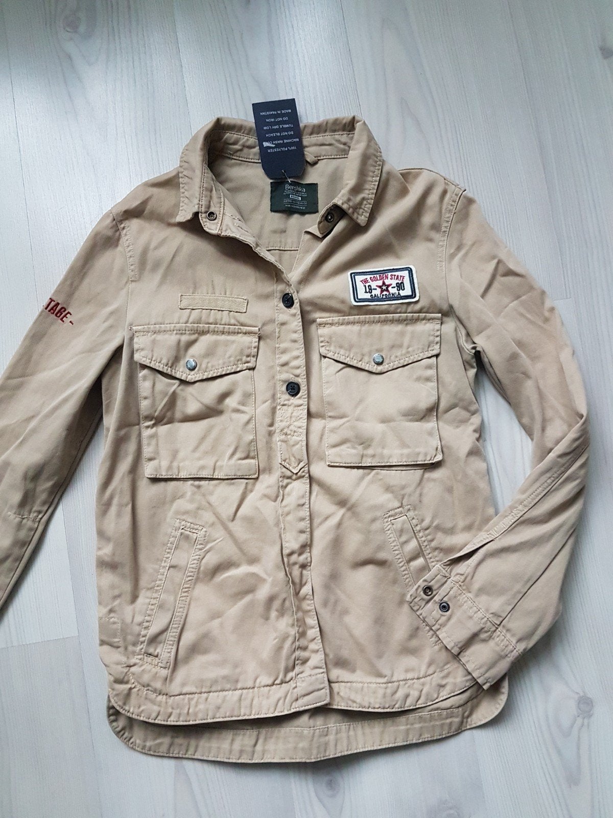 Berskha dames sjacket in size xs, Ophalen of Verzenden, Zo goed als nieuw, Maat 46 (S) of kleiner, Groen