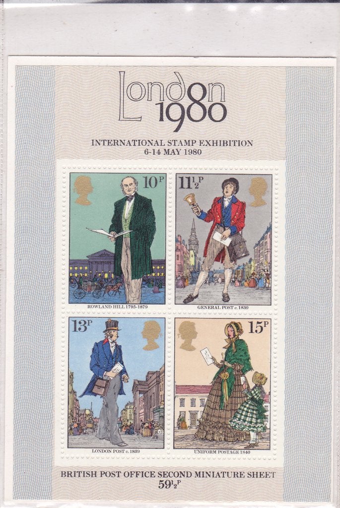 Engeland. GB. London 1980 Intern. Postzegeltentoonstelling, Postzegels en Munten, Ophalen of Verzenden, Postfris