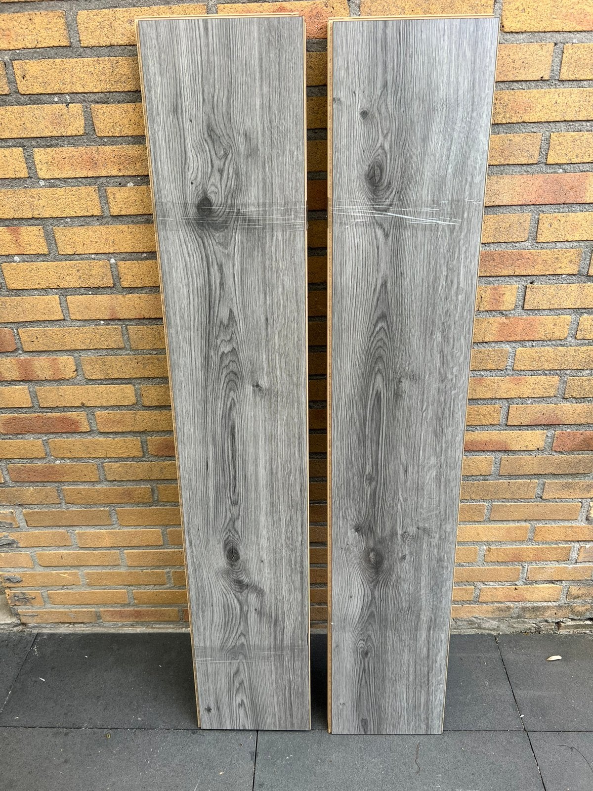 Houtlook 4VGROEF 65m2kleur grijs uitgehaald., Ophalen, 50 tot 150 cm, Zo goed als nieuw, 10 m² of meer