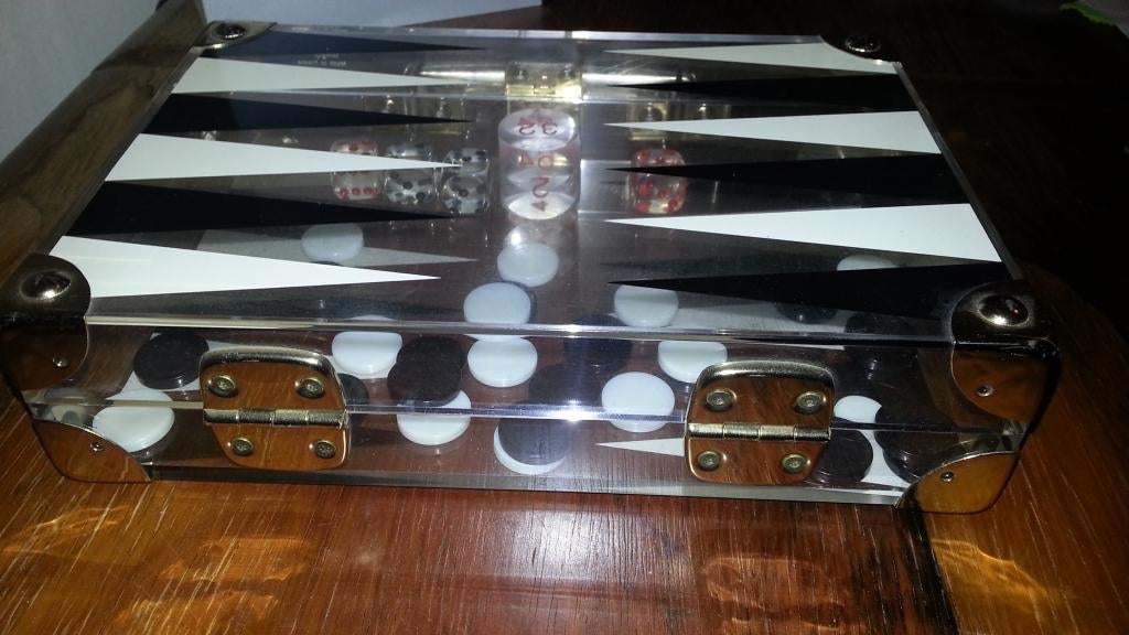 Vintage BACKGAMMON by DAPY France Paris Original, Ophalen of Verzenden