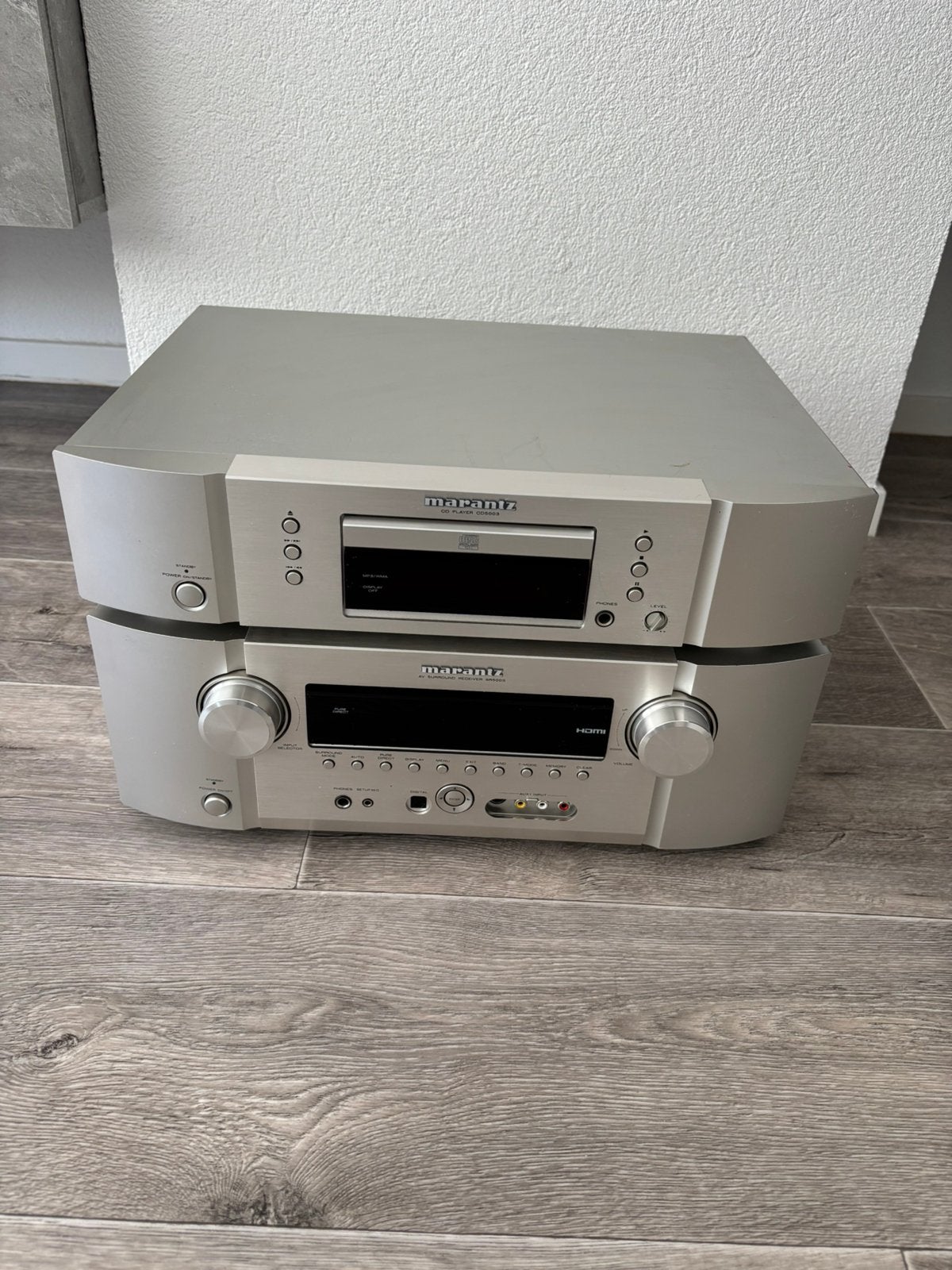 Marantz HiFi set, Audio, Tv en Foto, Versterkers en Receivers, Ophalen of Verzenden, Zo goed als nieuw, 60 tot 120 watt, Marantz