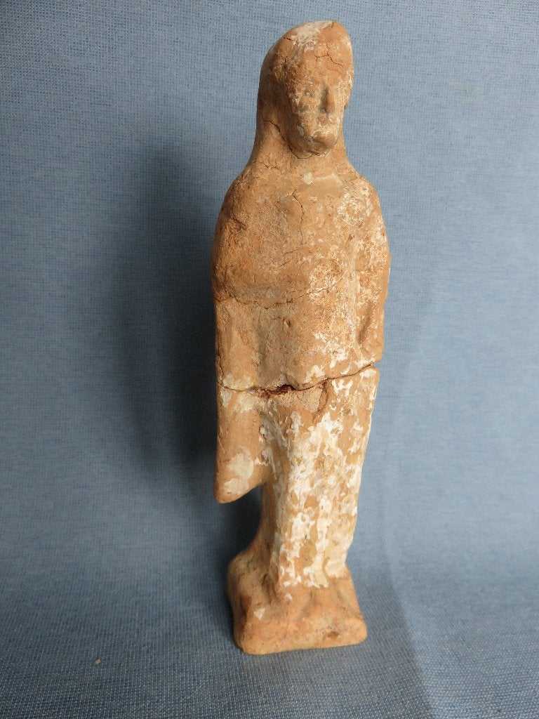 Romeinse rijk - godin beeldje in aardewerk 1e - 3e eeuw A.D., Ophalen of Verzenden